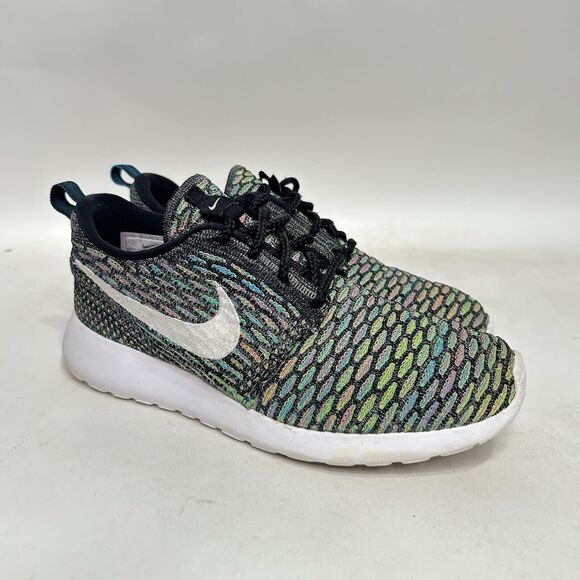 Nike Shoes Roshe Run Flyknit WMNS “Multi-Color” 2024 - Picture 1 of 8